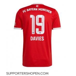 Bayern Munich Alphonso Davies #19 Hemma Matchtröja 2022-23 Kortärmad